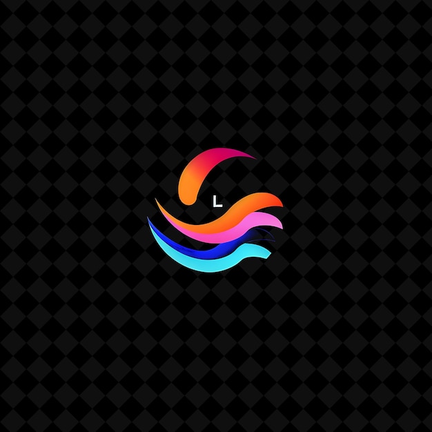L con letra estilo de diseño de logotipo abstracto con L en forma de ilustración diseños vectoriales de logotipo