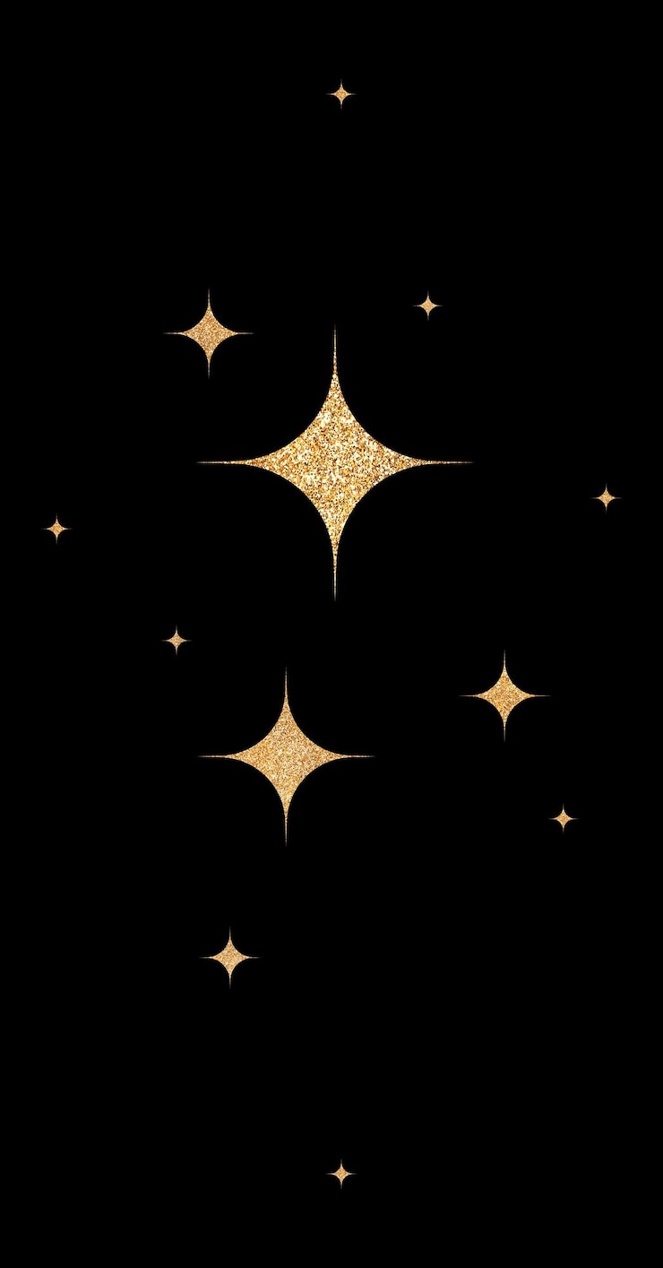 PSD la costellazione di oro luccicante