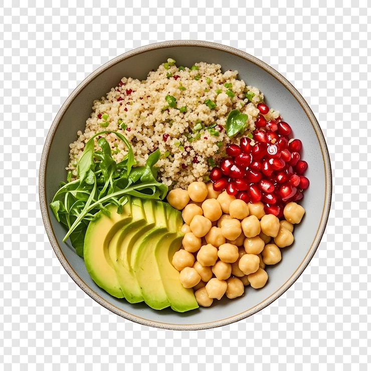 PSD la deliziosa ciotola di quinoa