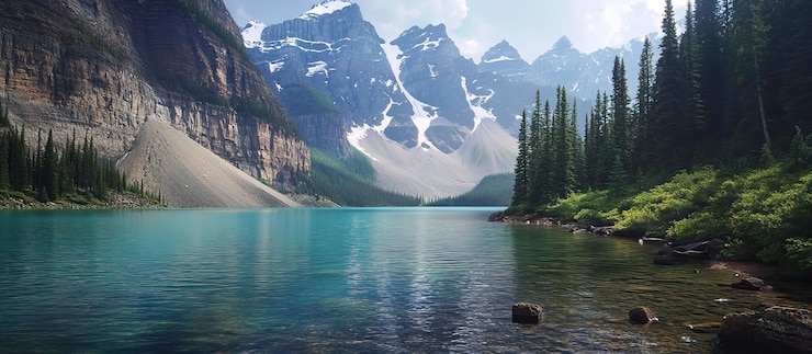 PSD le lac de serene mountain