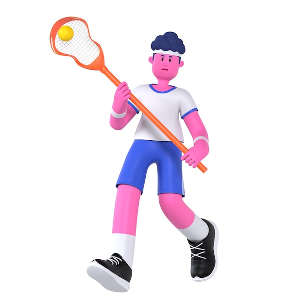 Lacrosse Boy Sport Game Competition