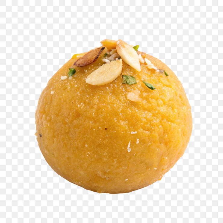 PSD laddu dulces golosinas aisladas en un fondo transparente