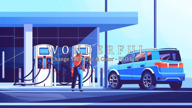 PSD ladestation für elektrofahrzeuge