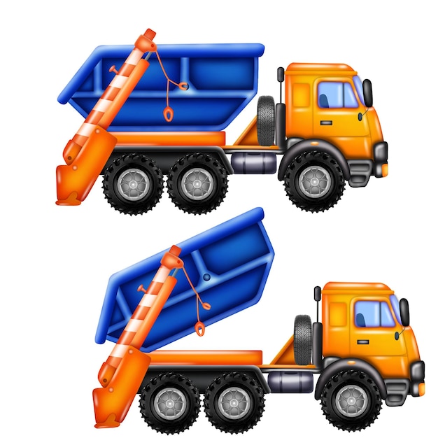 Ladewagen für den Bau