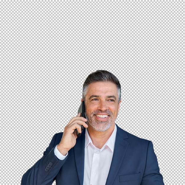Lächelnder Geschäftsmann auf einem professionellen Porträt