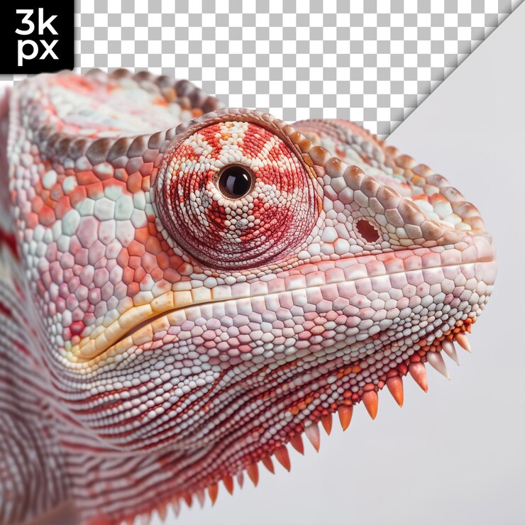 PSD un lagarto con un fondo blanco que dice xm