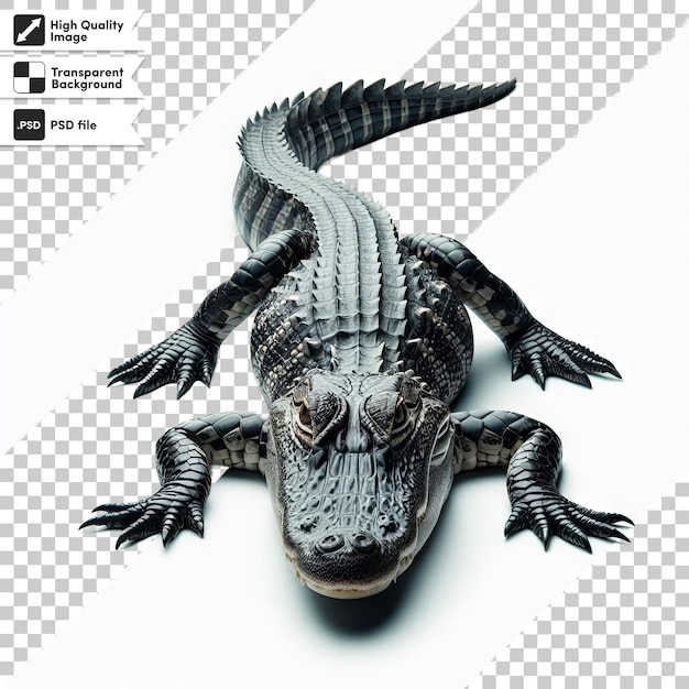 PSD un lagarto que está en una pantalla con una imagen de un lagarto