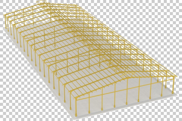 PSD lagerstruktur auf transparentem hintergrund 3d-rendering-illustration