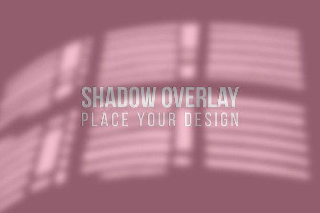 Laisse La Superposition D'ombres Et L'effet De Superposition D'ombres De Fenêtre Concept Transparent