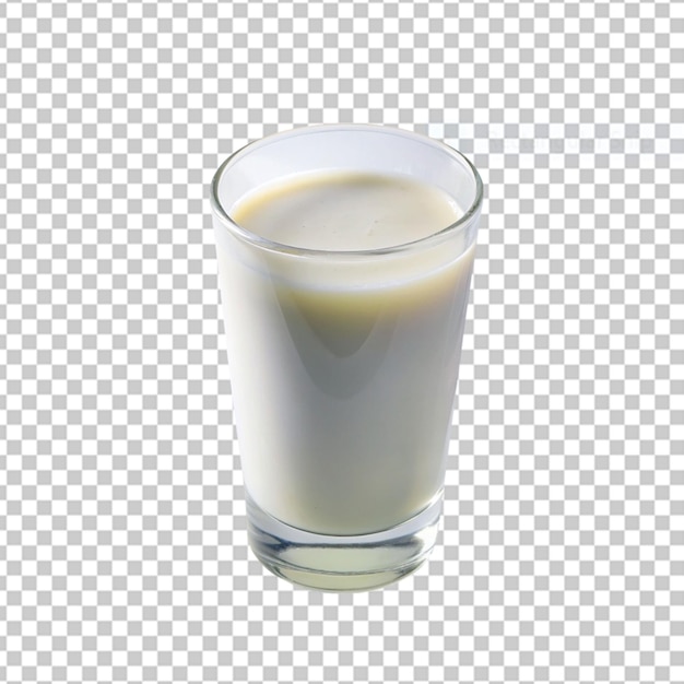 PSD le lait au beurre dans le verre png