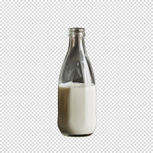 PSD le lait frais isolé sur fond transparent