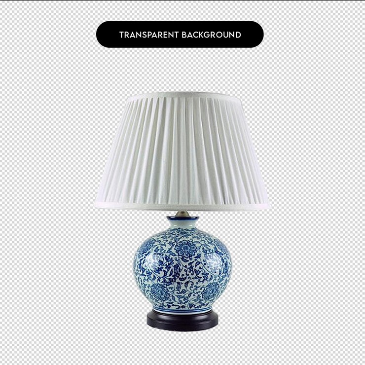 PSD lâmpada de decoração png para designs de interiores elegantes