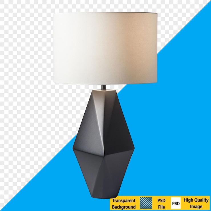 PSD lámpara de mesa geométrica