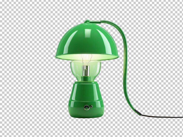 PSD lámpara verde