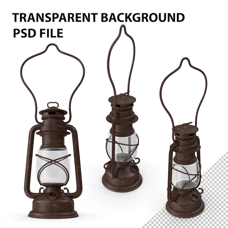 PSD lamparina png