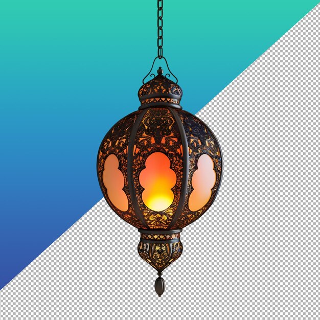 La lampe du Ramadan en png