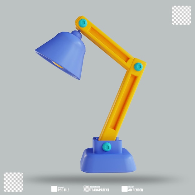 Lampe D'étude D'illustration 3d 2