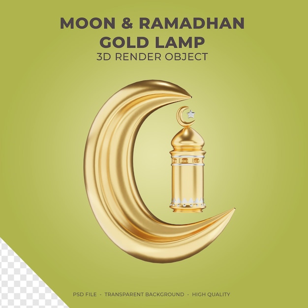 LAMPE LUNE RAMADHAN OR