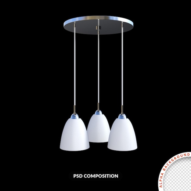 Lampe Suspendue Entrepôt 3d