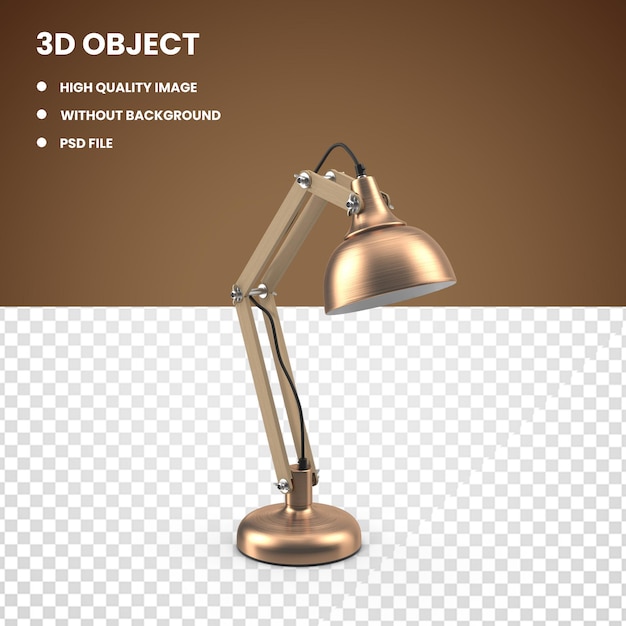 PSD lampe de table en cuivre