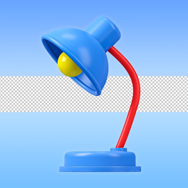 Lampe De Table Icône 3d