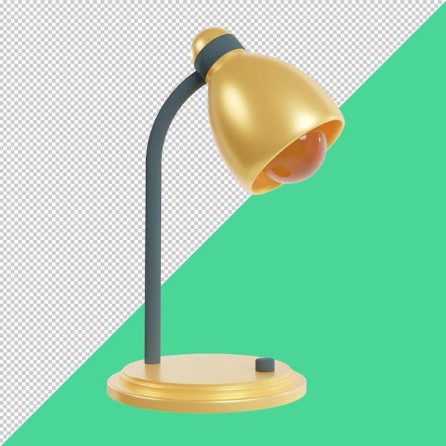 Lampe De Table Psd Illustration De Rendu 3d