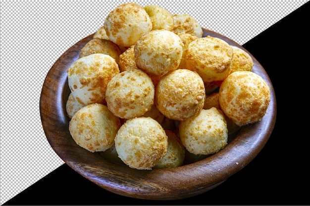 Lanche brasileiro tradicional pão de queijo mineiro pão de queijo