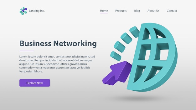 Landing page de startup