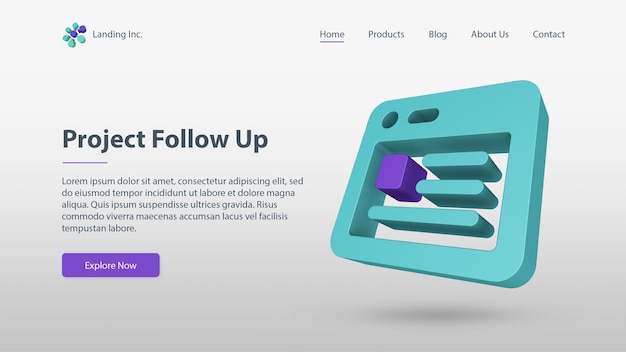 Landing page de startup