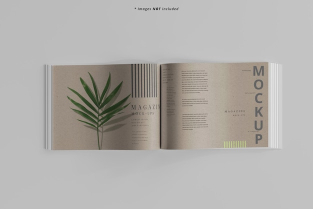 Landschaftsmagazin mockup