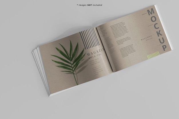 Landschaftsmagazin Mockup