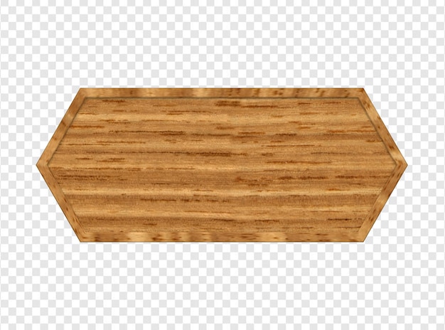 langes Holzbrett