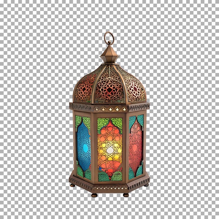 PSD lanterna bonita com fundo
