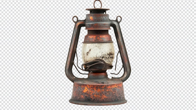 Lanterne à huile métallique de style vintage rustique parfaite pour la décoration extérieure et les aventures de camping