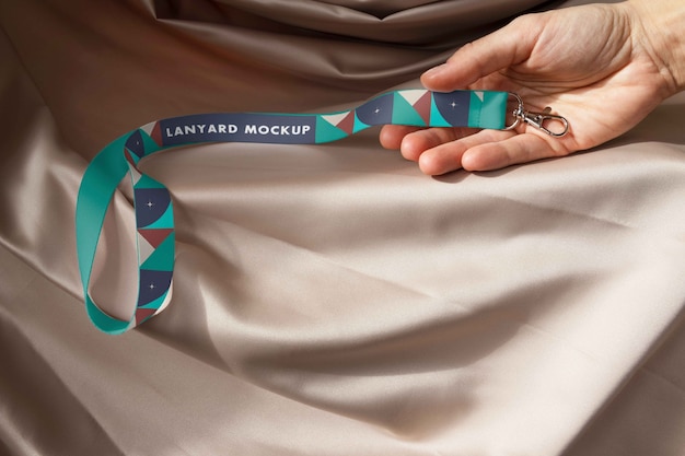 PSD lanyard-mockup-design