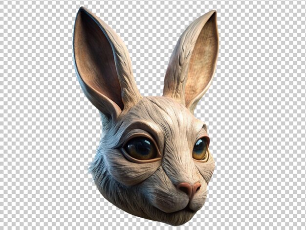 PSD un lapin blanc