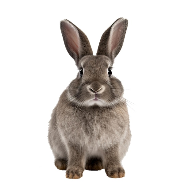 PSD lapin gris