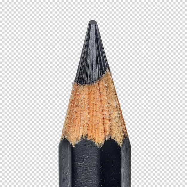 PSD lápiz de color aislado sobre un fondo transparente