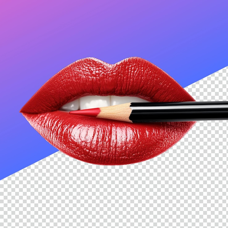 PSD lápiz de lápiz labial de alta calidad para la aplicación de maquillaje profesional