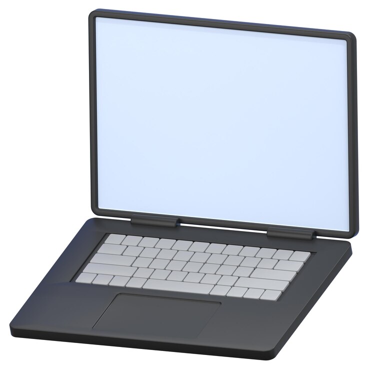 PSD laptop 3d illustration icon pack element