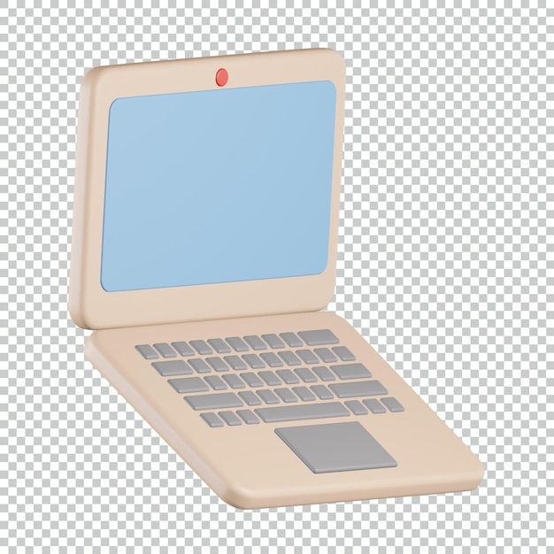 Laptop-3d-symbol