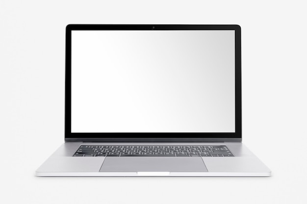 Laptop-Bildschirm Mockup PSD digitales Gerät
