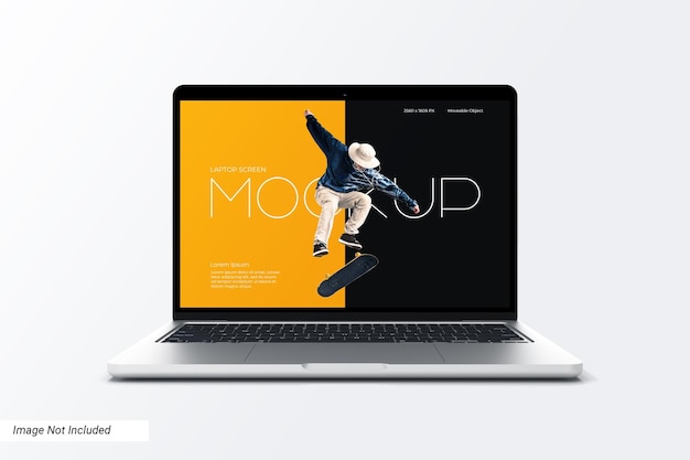 Laptop-Bildschirm-Mockup