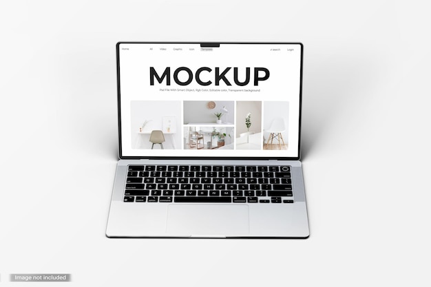 Laptop-Bildschirm-Modell