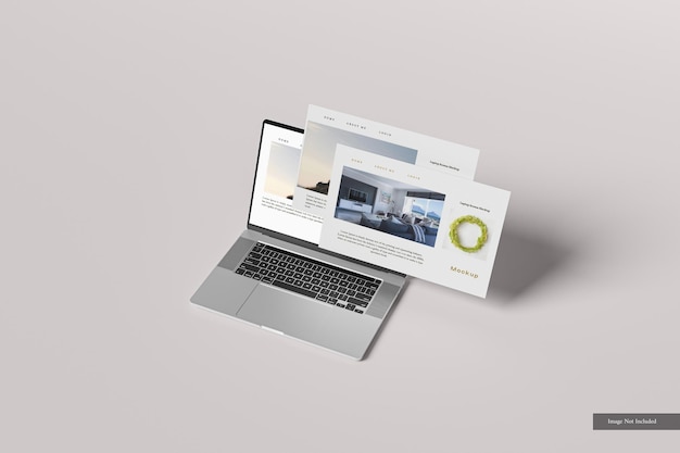 Laptop-Bildschirm-Modell