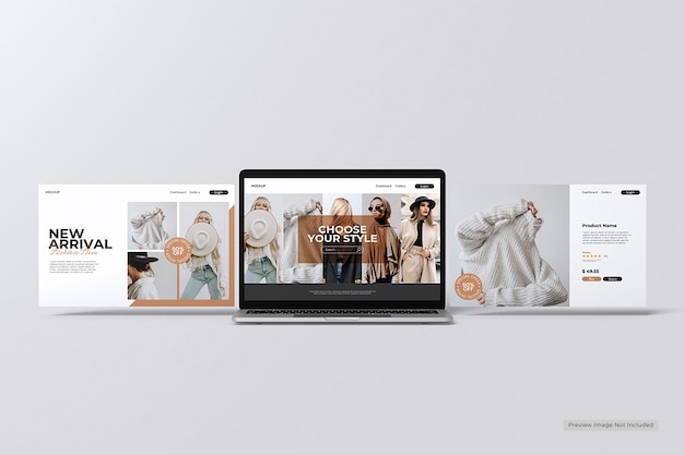 Laptop-Bildschirmmodell