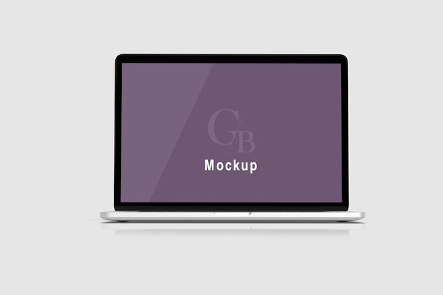 Laptop digital device mockup