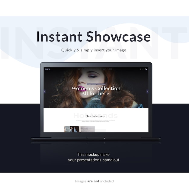Laptop mock up Design