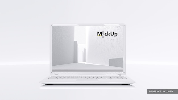 Laptop MockUp Concepto mínimo