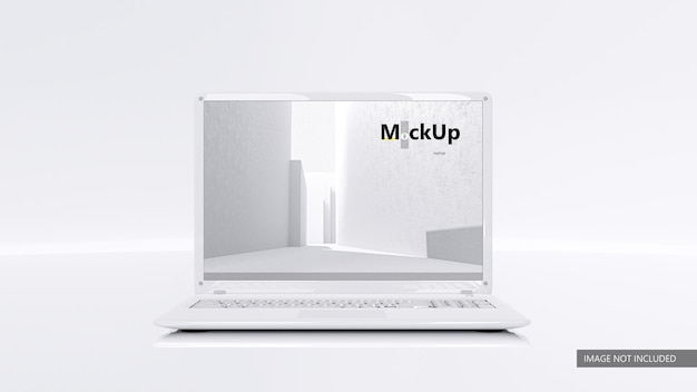 Laptop MockUp Concepto mínimo